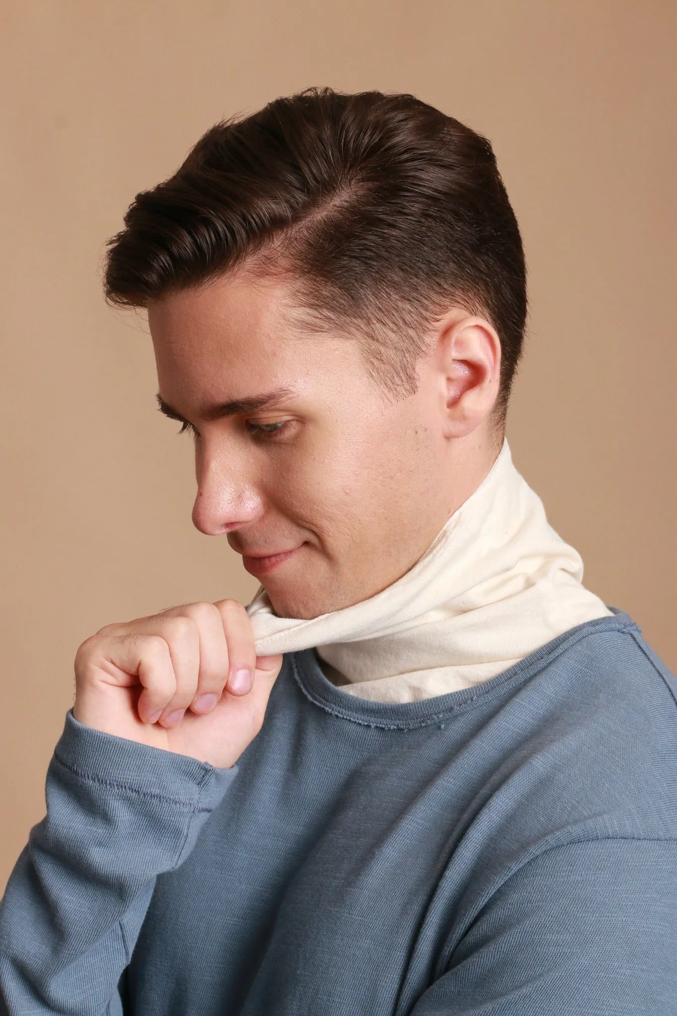 100% Organic Cotton Hypoallergenic Neck Protection Sleeve