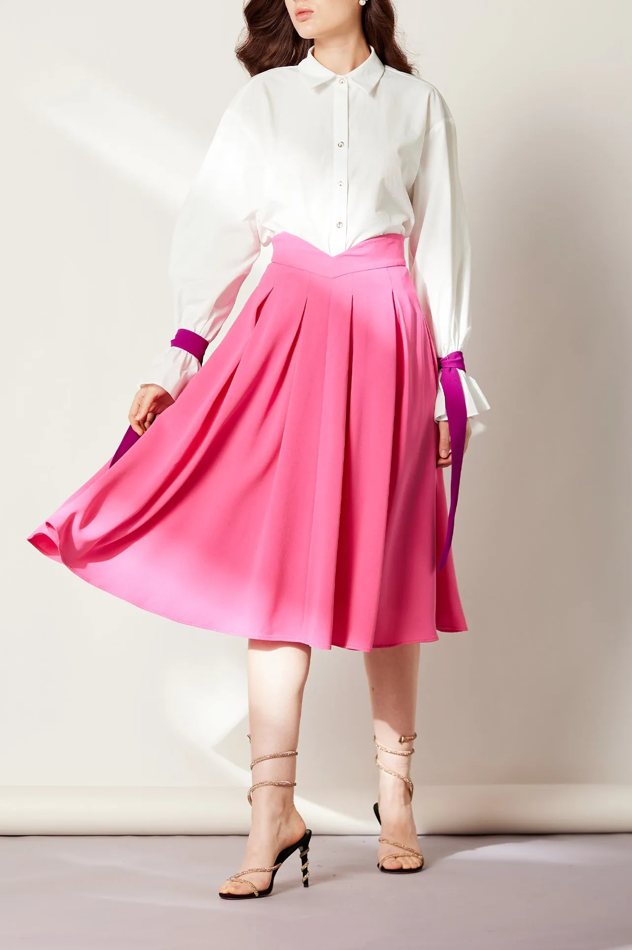 A-LINE SILHOUETTE  SKIRT