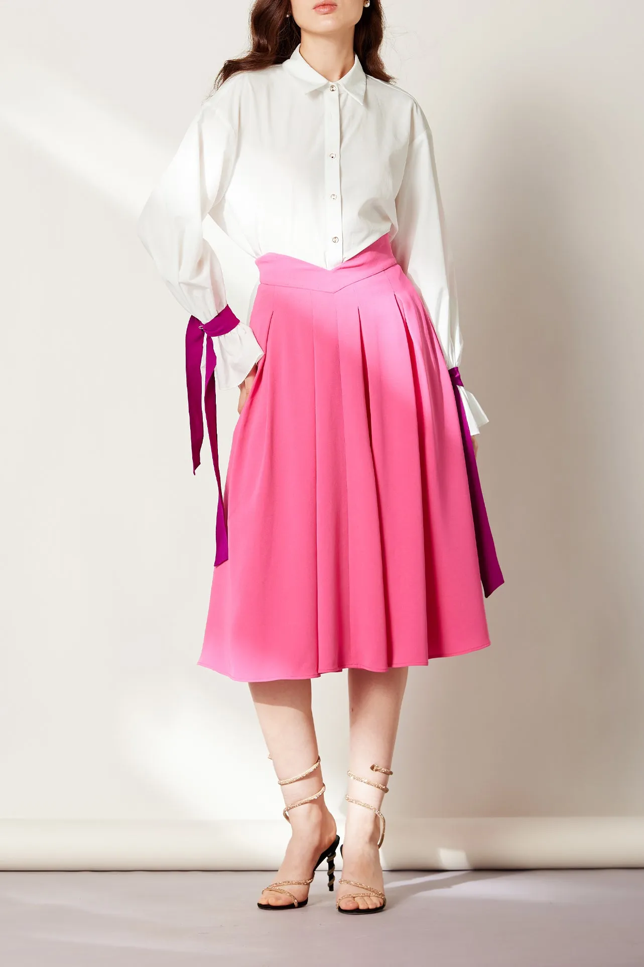 A-LINE SILHOUETTE  SKIRT