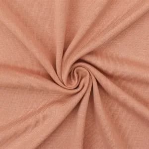 Almond Pink Solid Stretch Jersey Knit Fabric