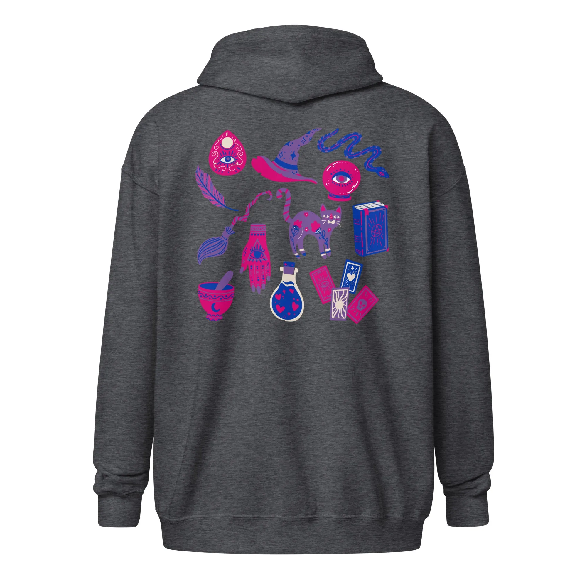 Bisexual Witch Zip Hoodie