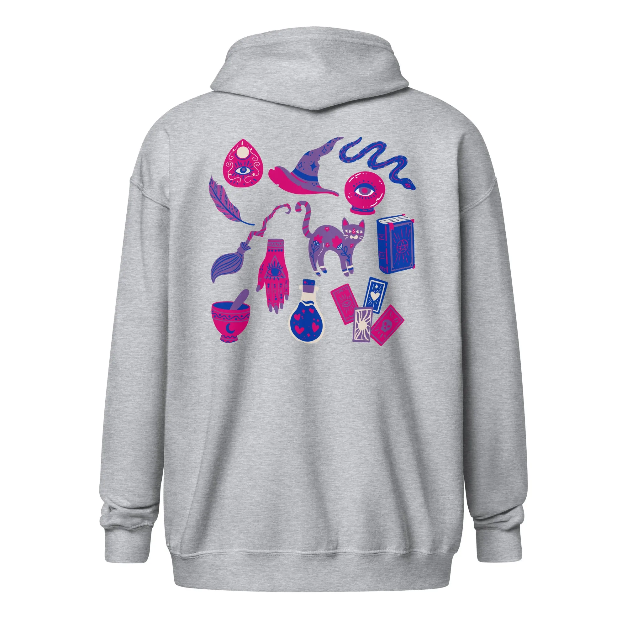 Bisexual Witch Zip Hoodie