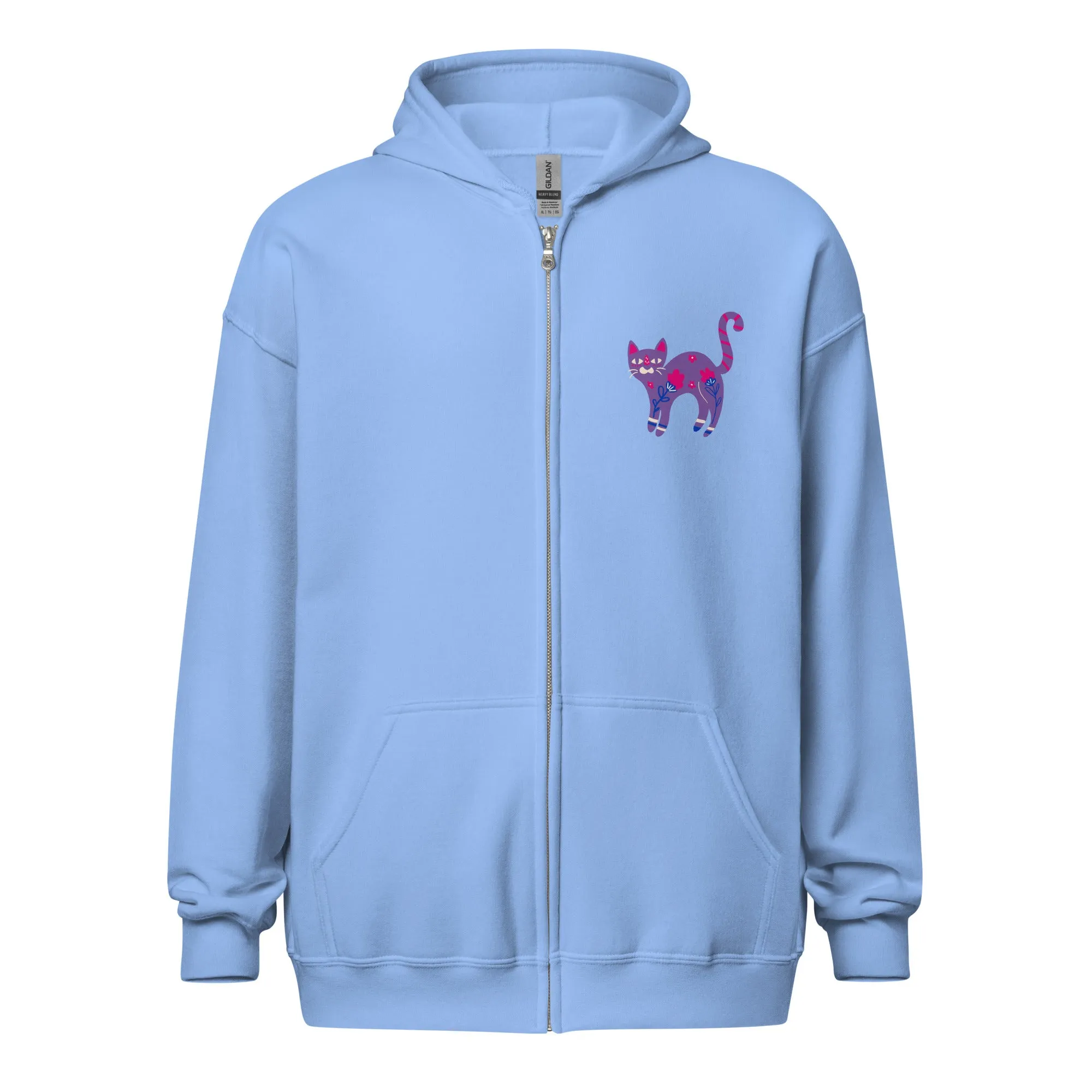 Bisexual Witch Zip Hoodie