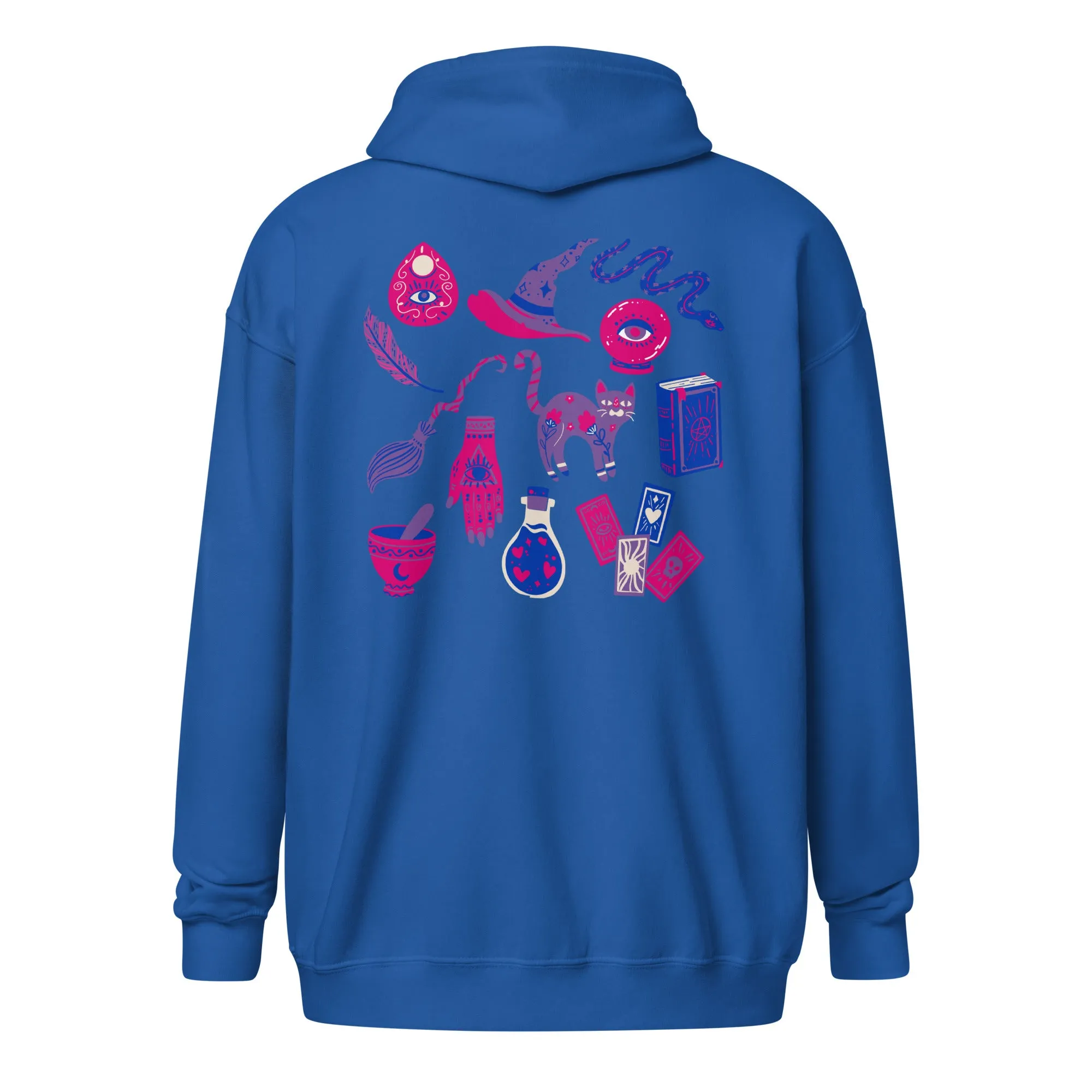 Bisexual Witch Zip Hoodie