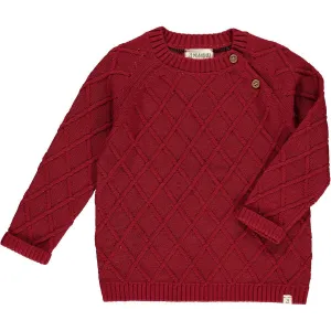 Boys Sweaters | Archie - Red | Me and Henry