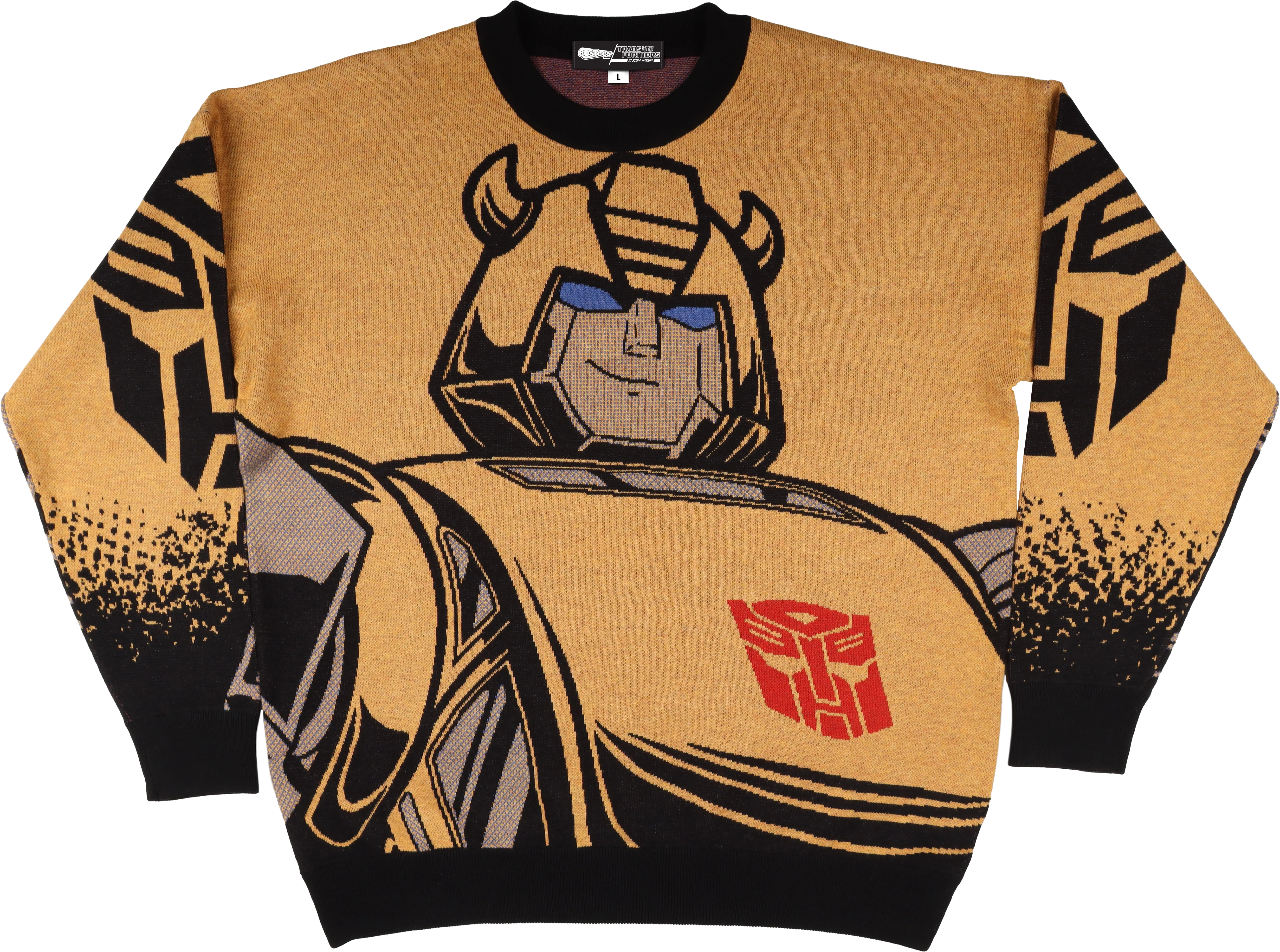 Bumblebee Transformers Knitted Sweater