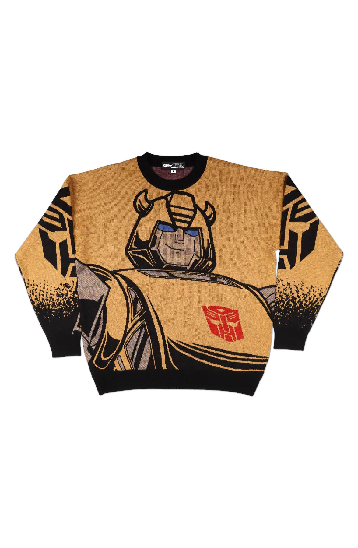 Bumblebee Transformers Knitted Sweater