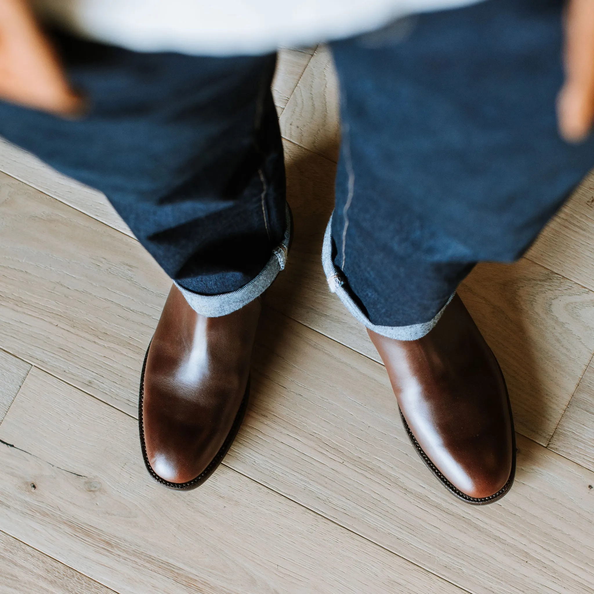 Chelsea Boot - Crimson Chromexcel