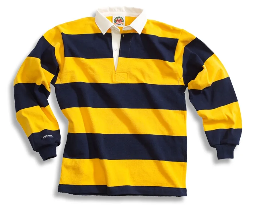 Classic 4 Inch Stripe Rugby Shirt