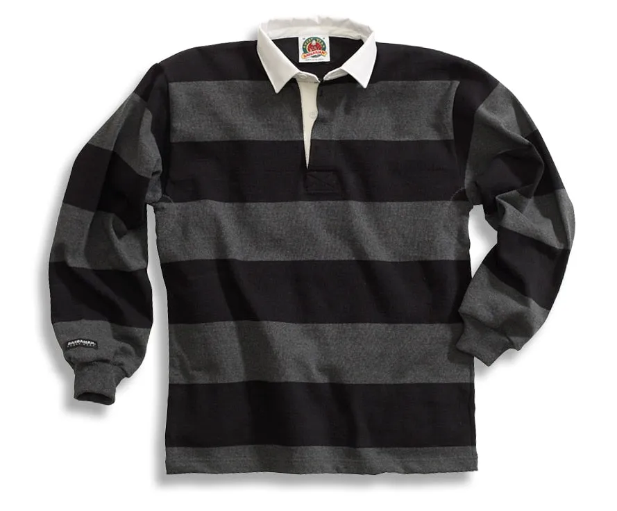 Classic 4 Inch Stripe Rugby Shirt