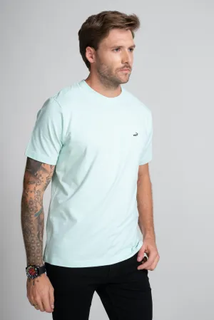 Classic Fit Short sleeves-CasualCrew Neck - Mist Green