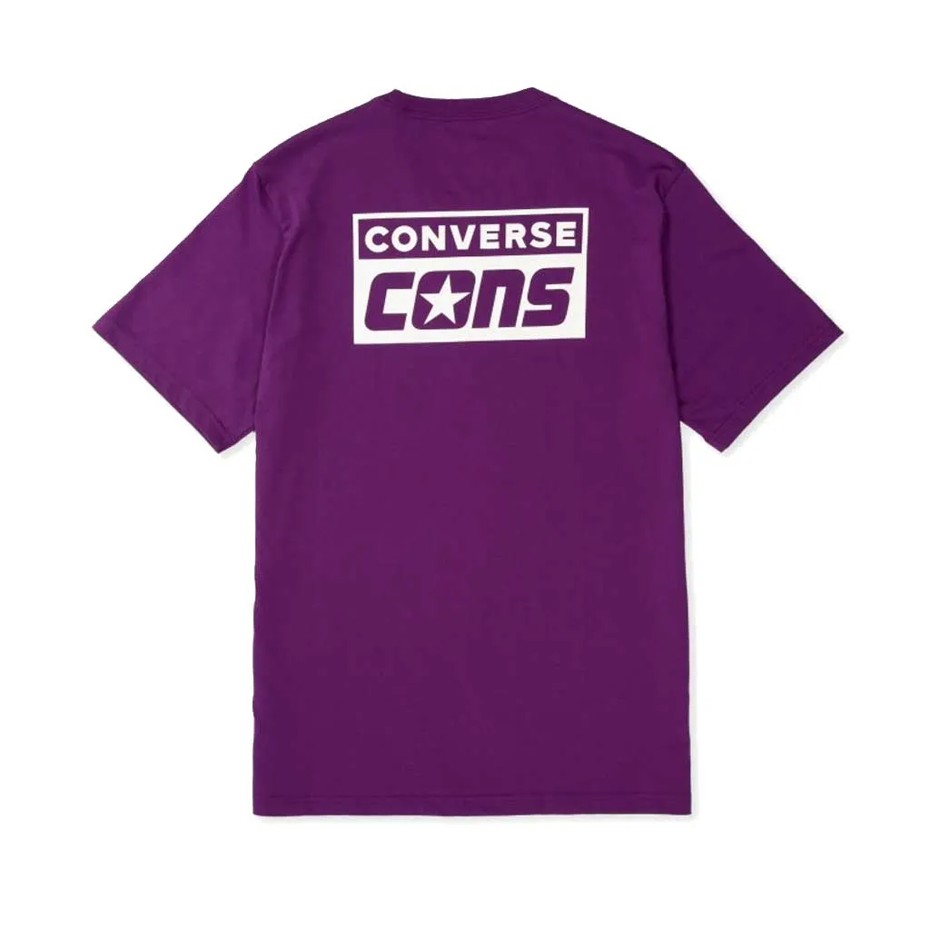 Converse Cons SS Tee - Purple