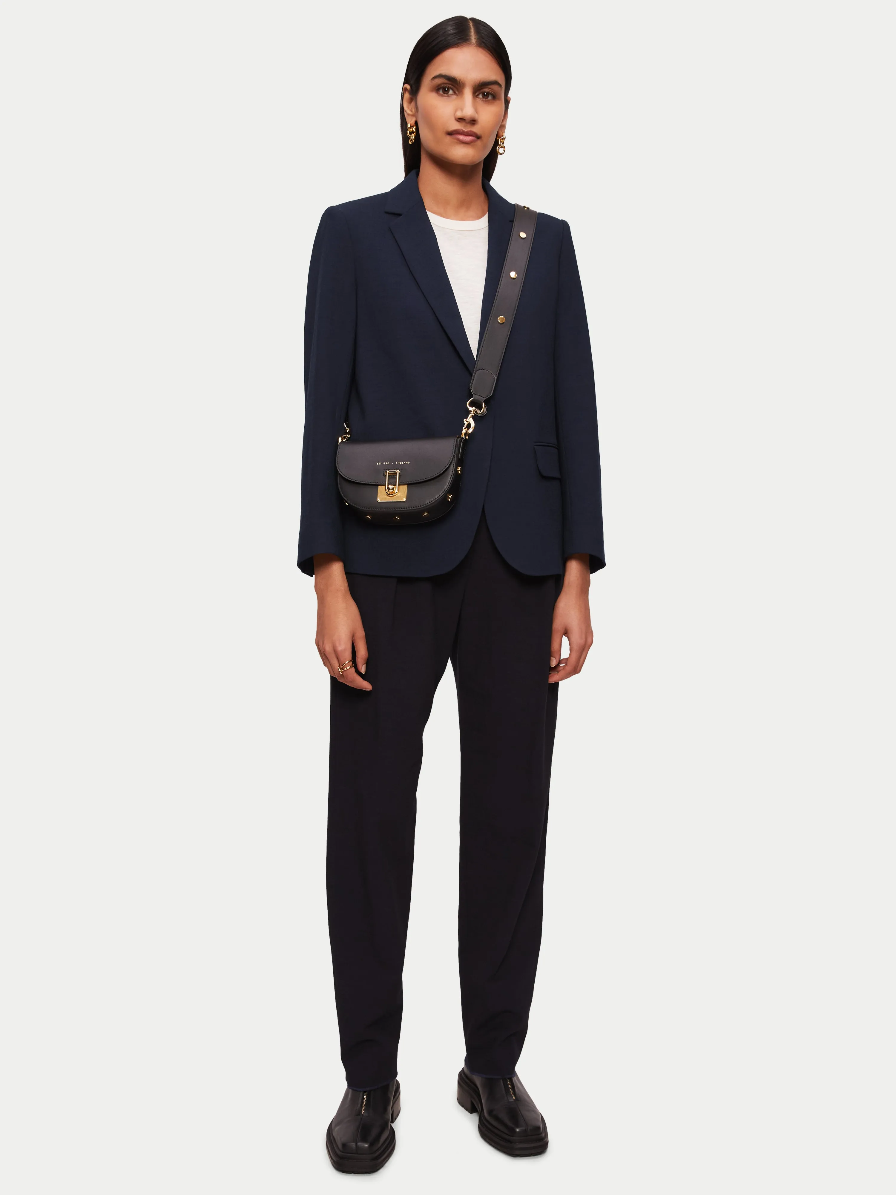 Crosshatch Brook Blazer | Navy