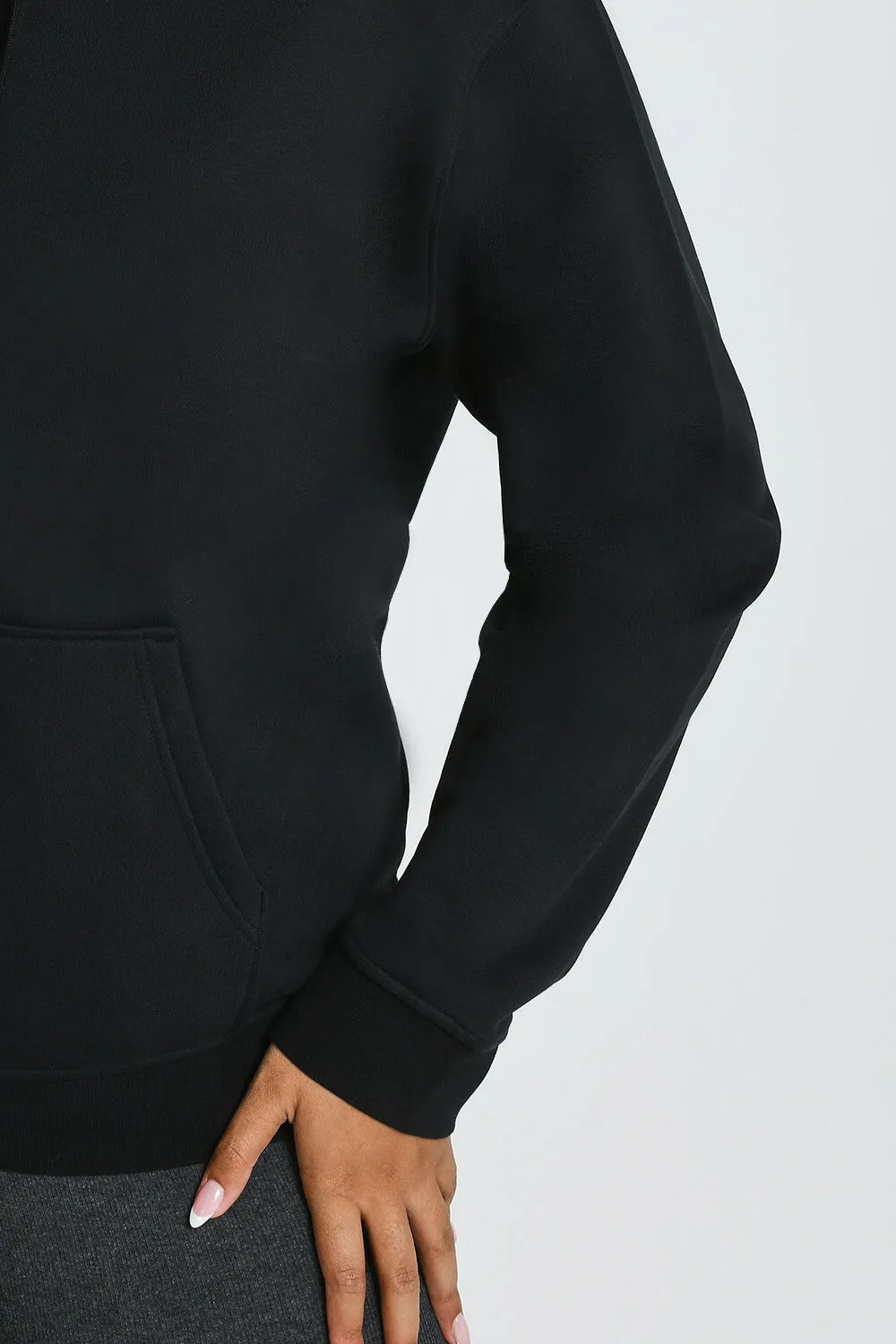 Curve Everyday Pullover Hoodie - Black