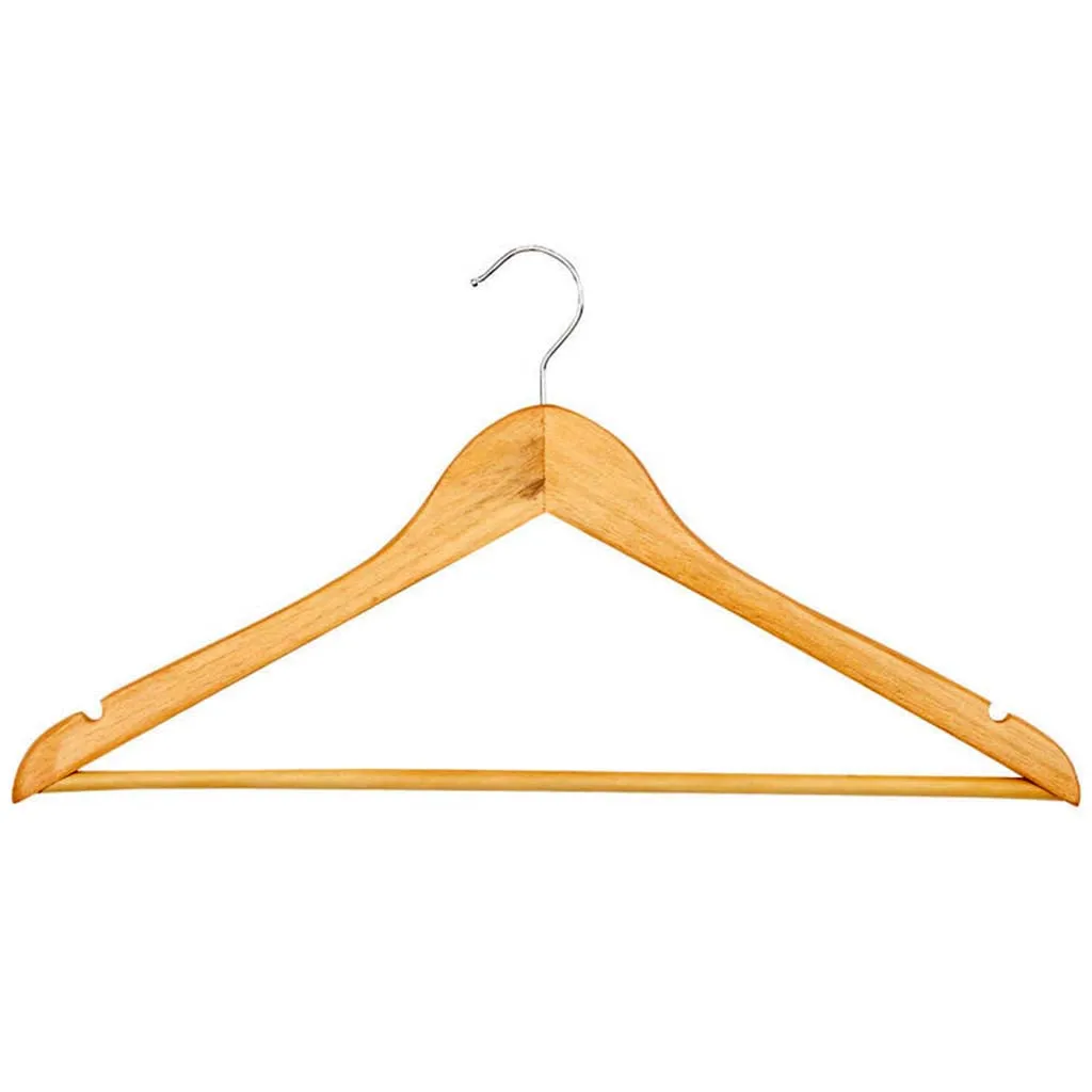 ellise Wooden Clothes Hangers 2pc HOM-590