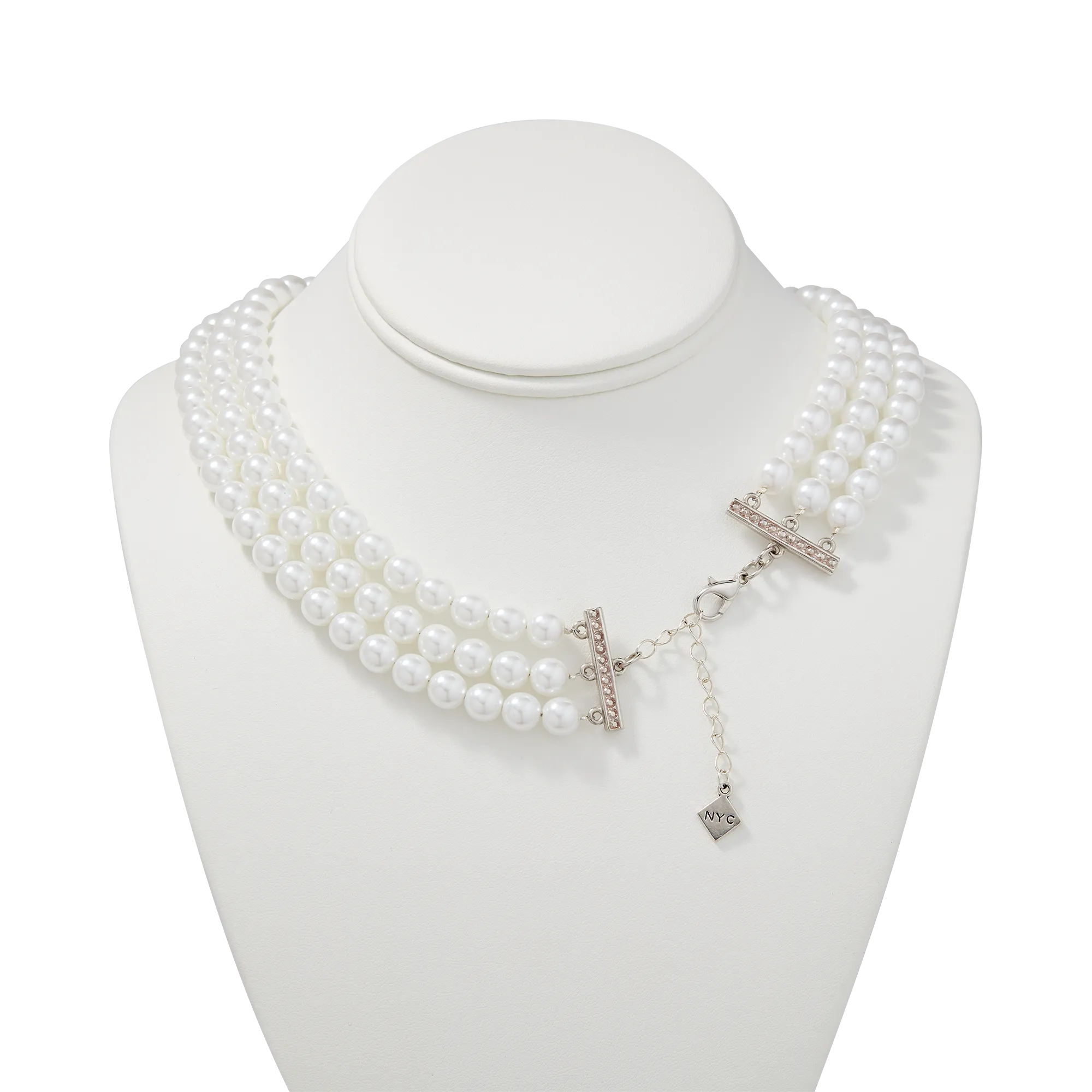 First Lady Jacqueline Kennedy's Three-stranded pearl necklace