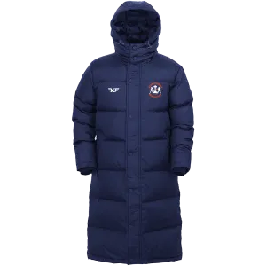 Grange Fermoy Athletics: 3/4 Length Full Padded Jacket Navy