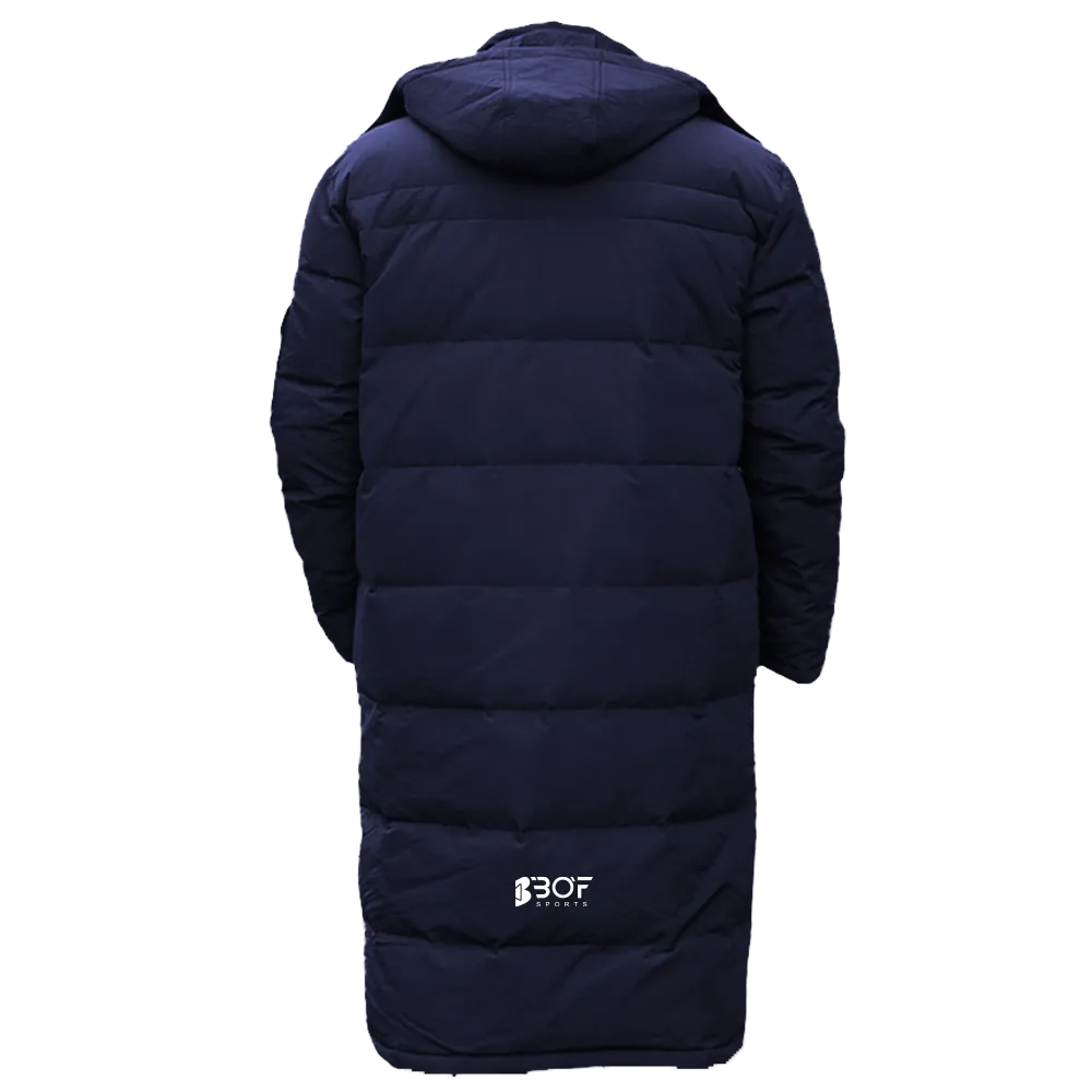 Grange Fermoy Athletics: 3/4 Length Full Padded Jacket Navy