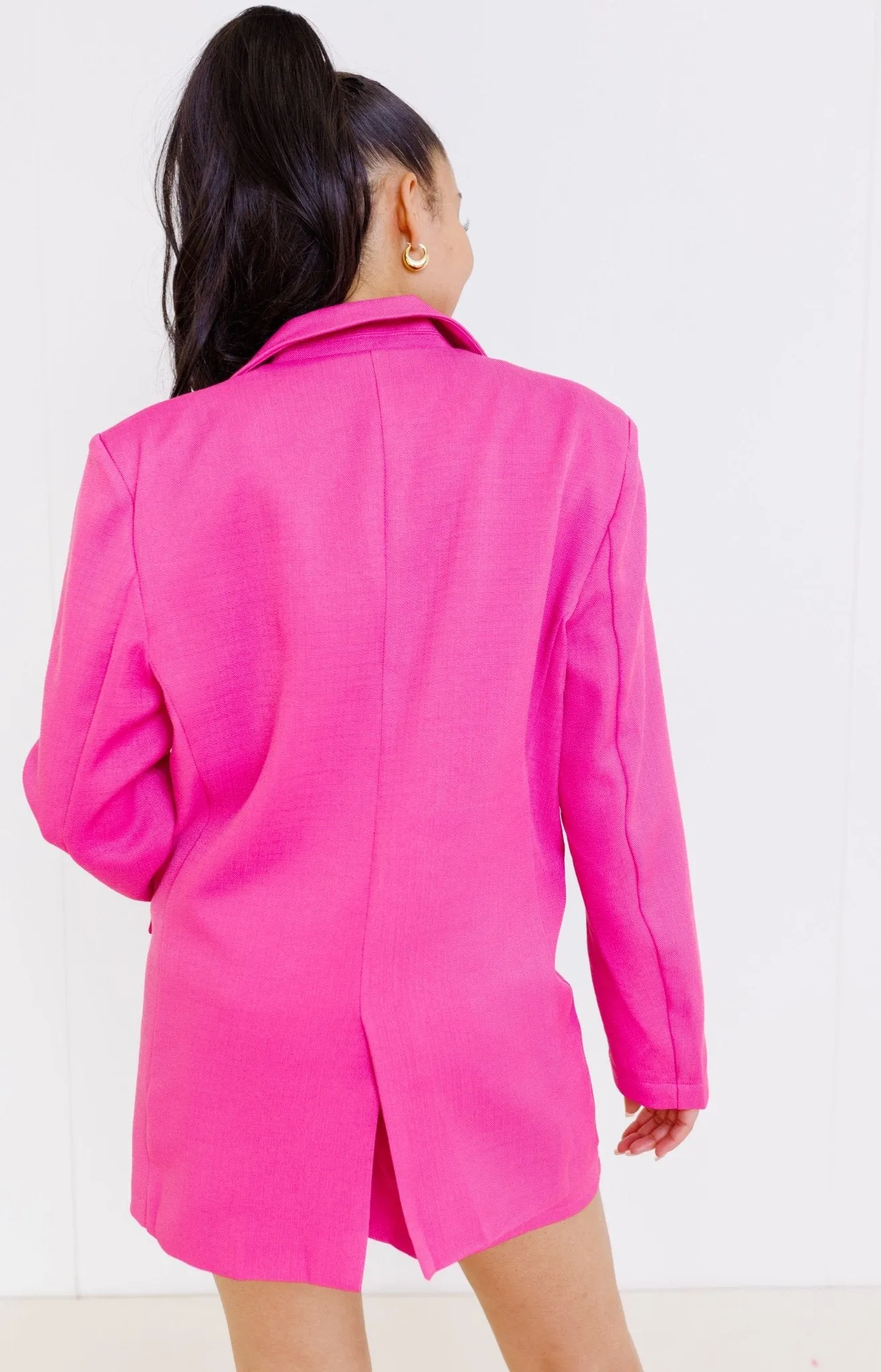 Infatuation Allure Blazer, HOT PINK