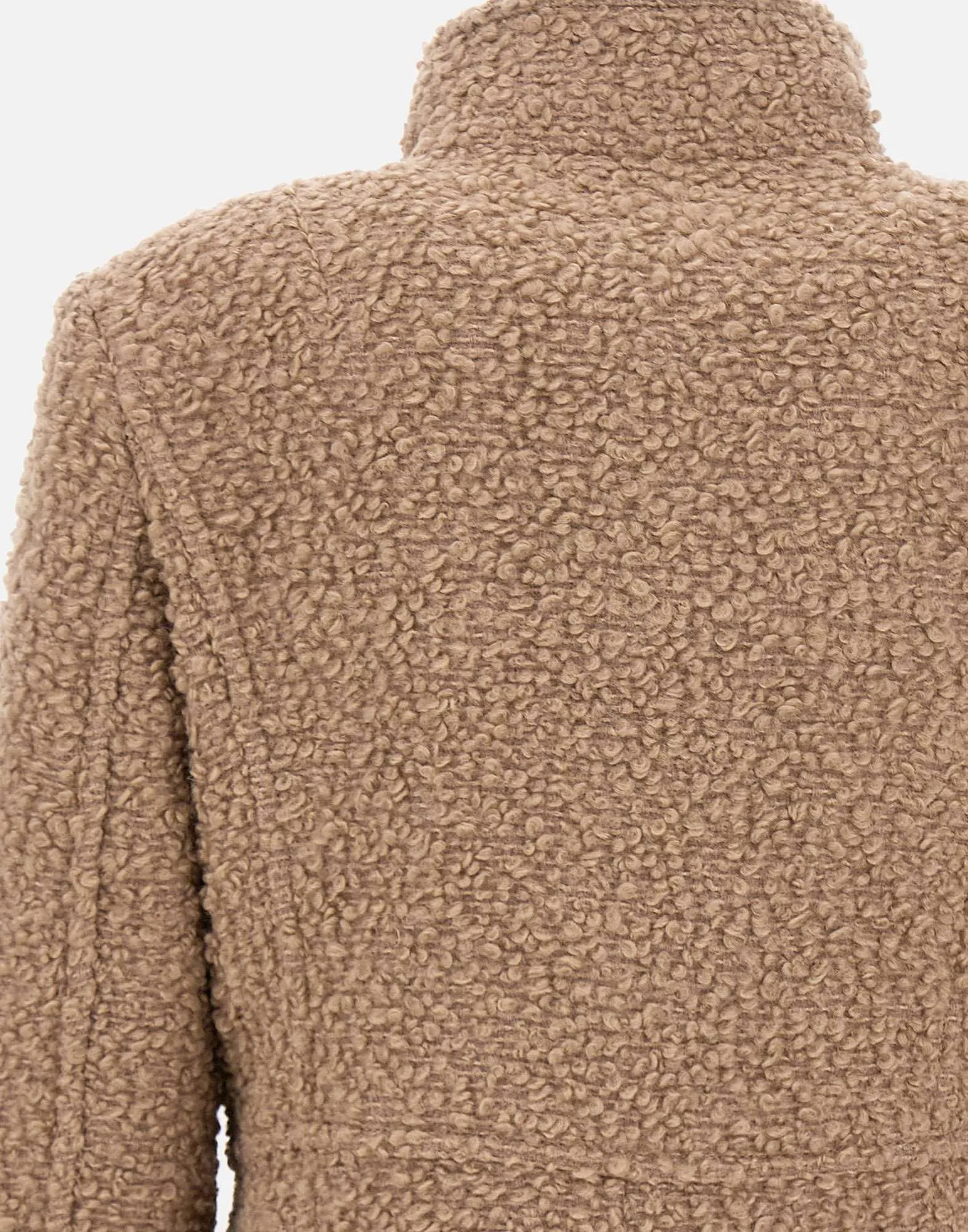 Intense Sand Wool Blend Coat