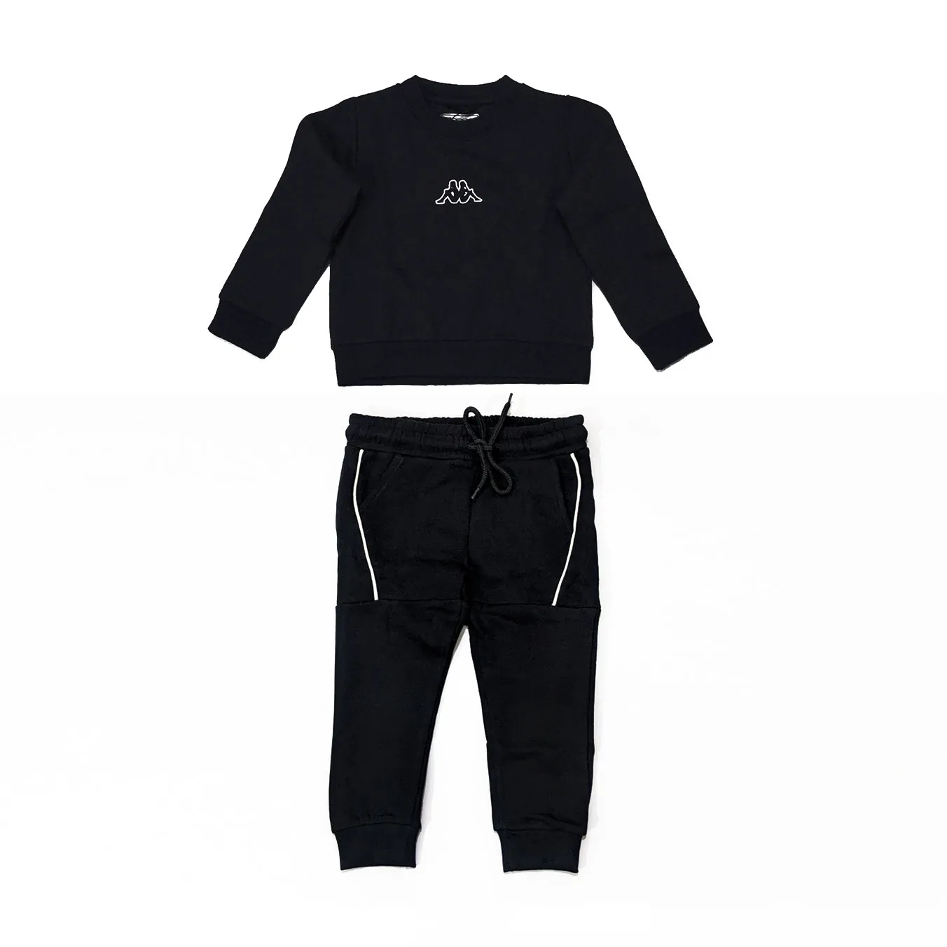 Kappa - Kids 'Black' Fleece Two-Piece Set KP994