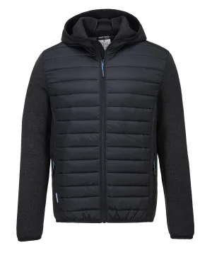 KX3 Hybrid baffle jacket (T832) | Grey Marl