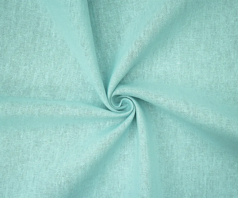 Light Blue Solid Linen Woven Shirting Fabric