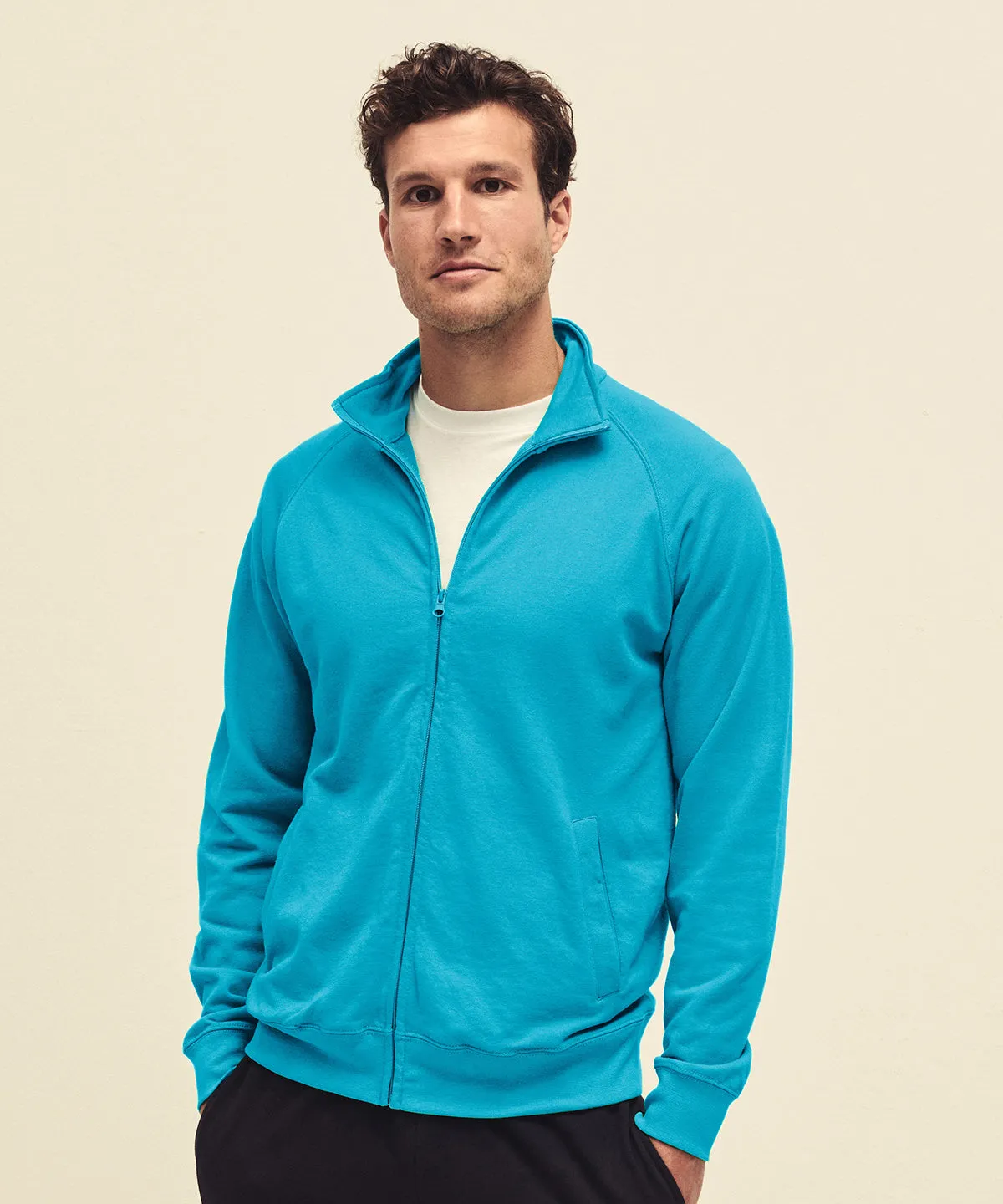 Lightweight sweatshirt jacket | Deep Navy