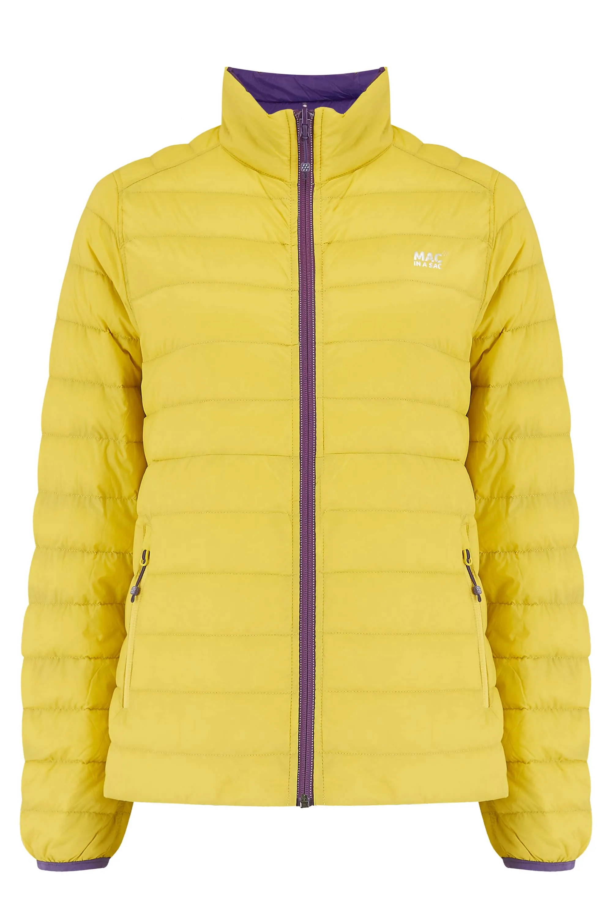 Mac In A Sac Polar2 Down Reversible (Ladies) - Yellow/Grape