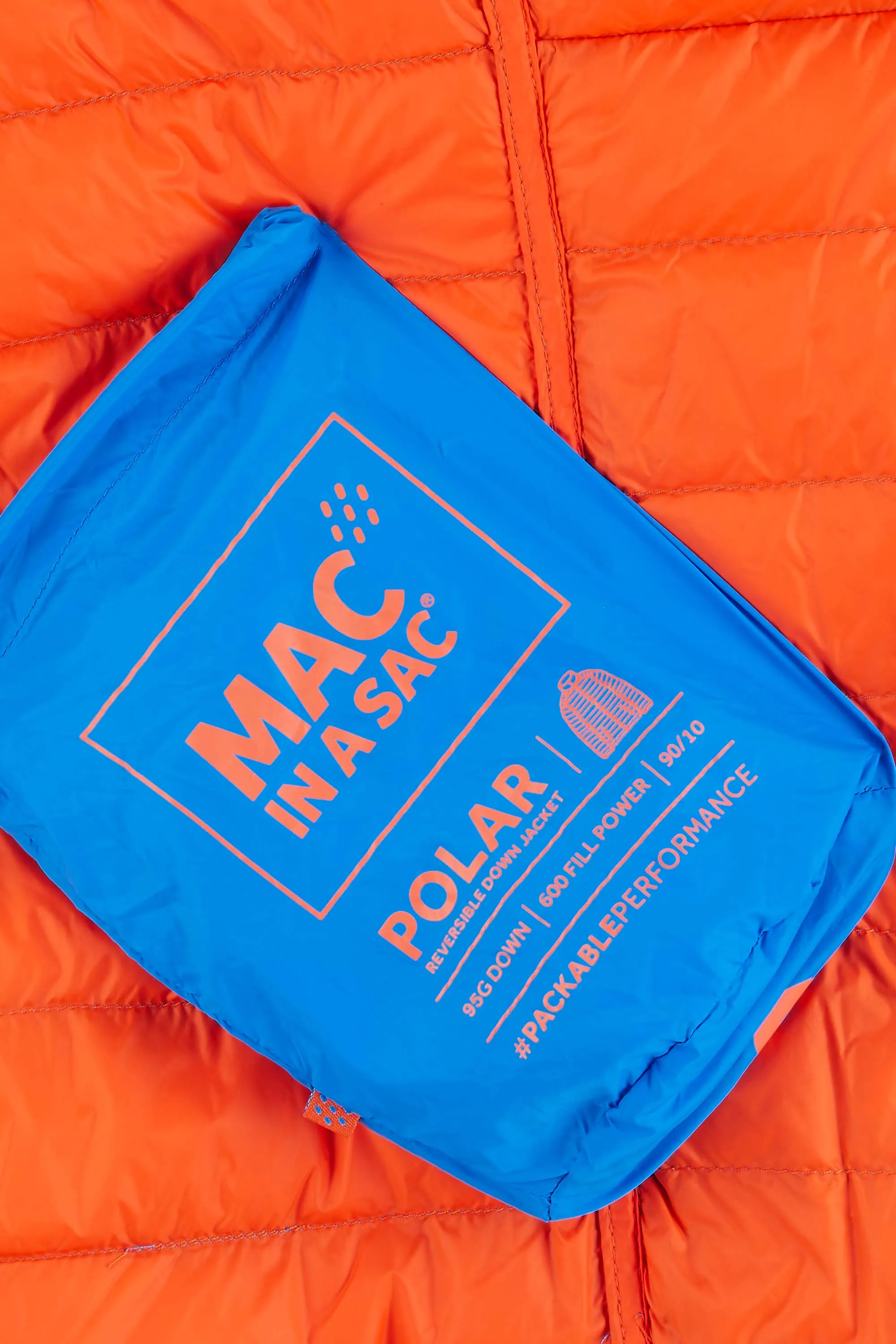 Mac In A Sac Polar2 Down Reversible (Men's) - Royal/Flame