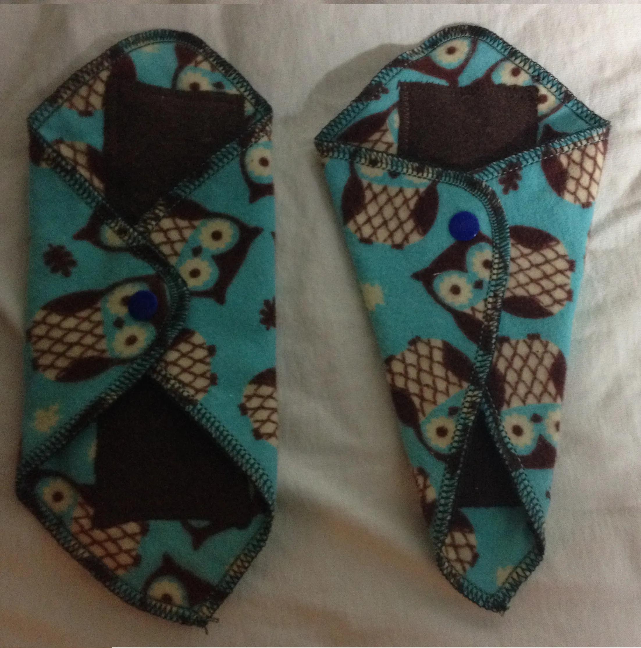 MamaBear LadyWear Quick-Dry cloth menstrual pads - Dailywear Pantiliners - COTTON FLANNEL SOLIDS