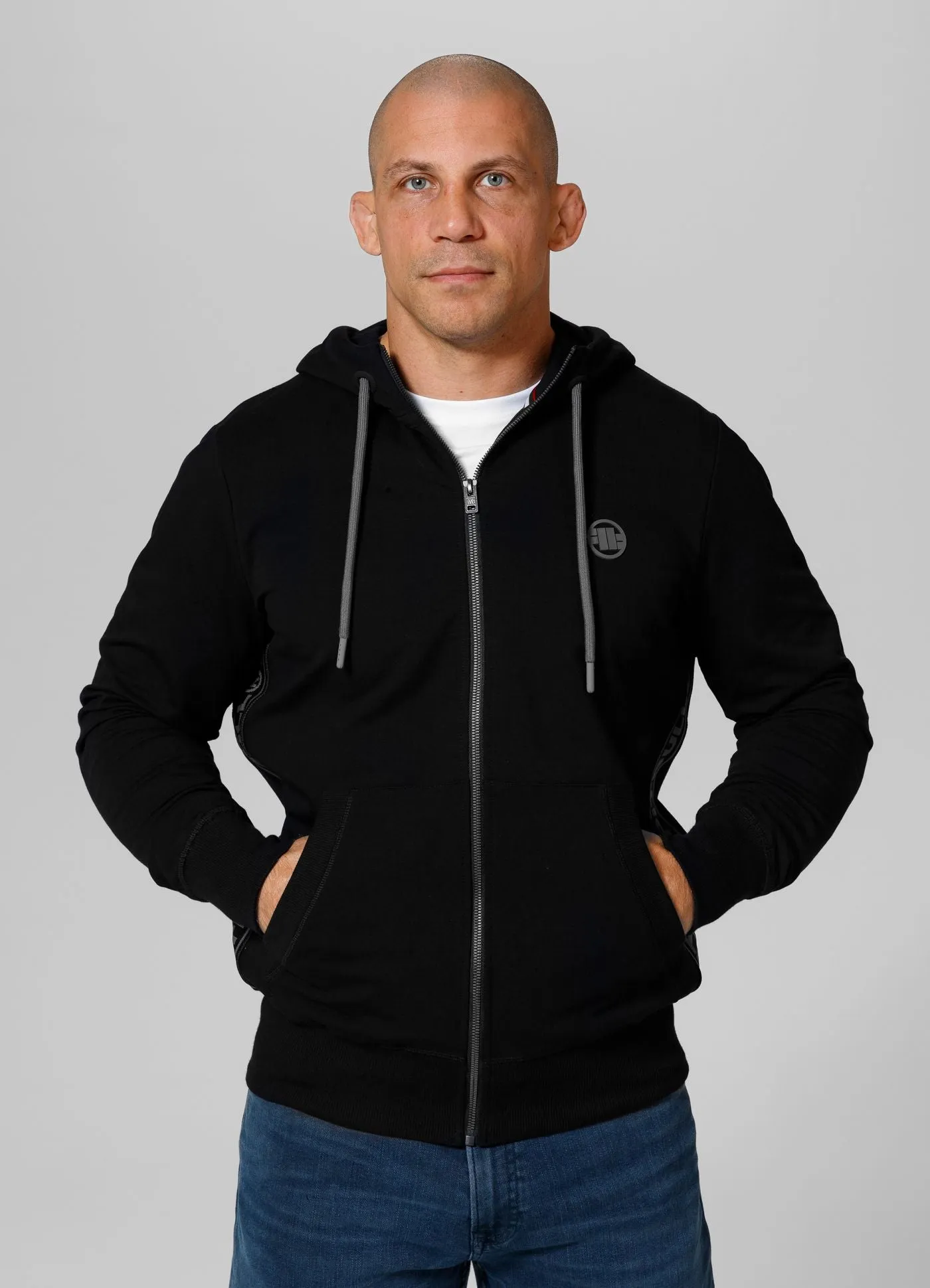 Men's Zip-up hoodie French Terry Lotus