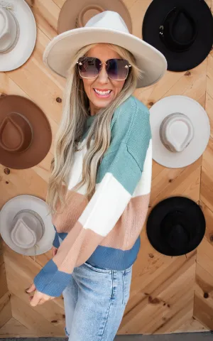 Muted Memories Multi Color Sweater