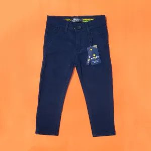 Navy Cotton Pants