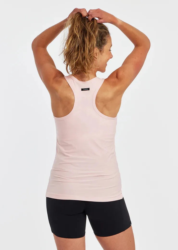 Oiselle | Light Lux Long Tank | Women's | Sakura