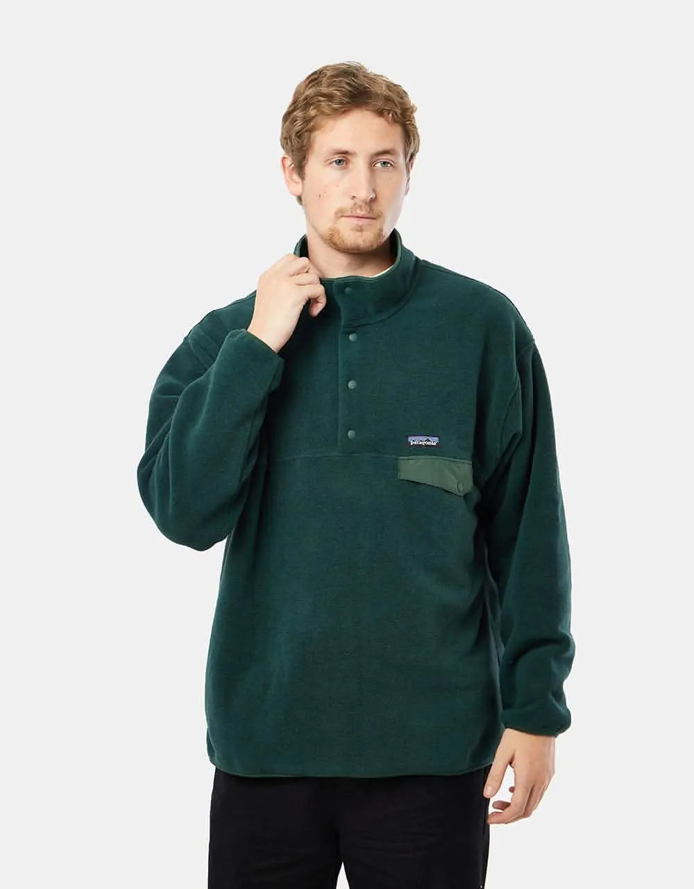 Patagonia Synch Snap-T Pullover - Northern Green