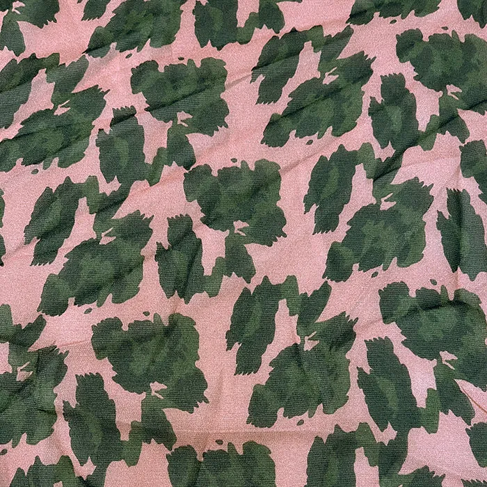 Pink Multi Chiffon Print Fabric