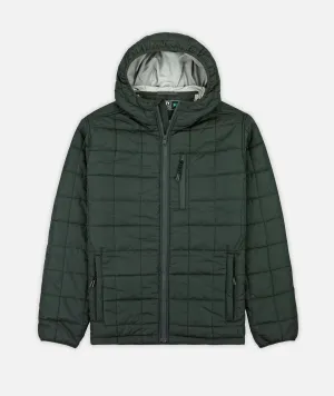 Puffer Coat - Charcoal