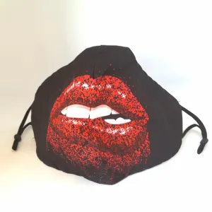 Red Lips Facemask