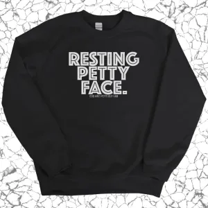 Resting Petty Face Unisex Sweatshirt