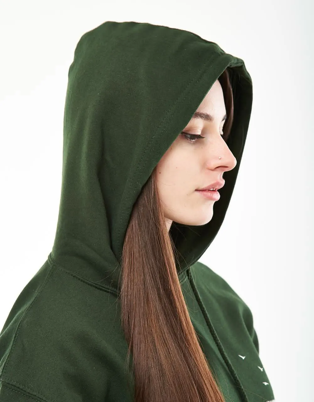 Route One Murmurations Pullover Hoodie - Forest Green