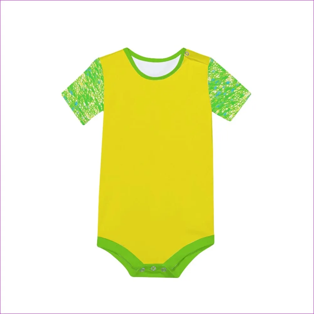 Royal Pallette Baby's Short Sleeve Romper