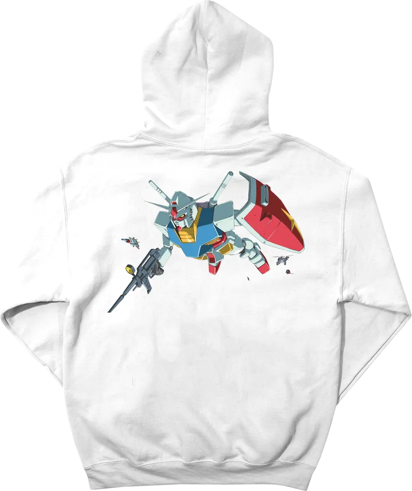 RX-78-2 Flight White Hoodie