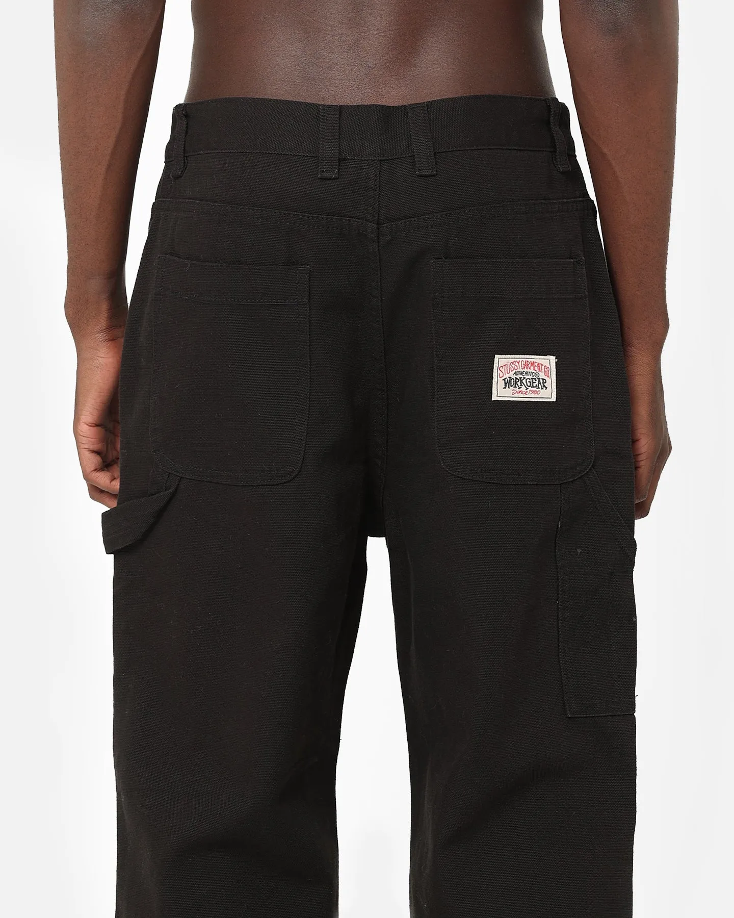 Stussy Canvas Work Pants Black