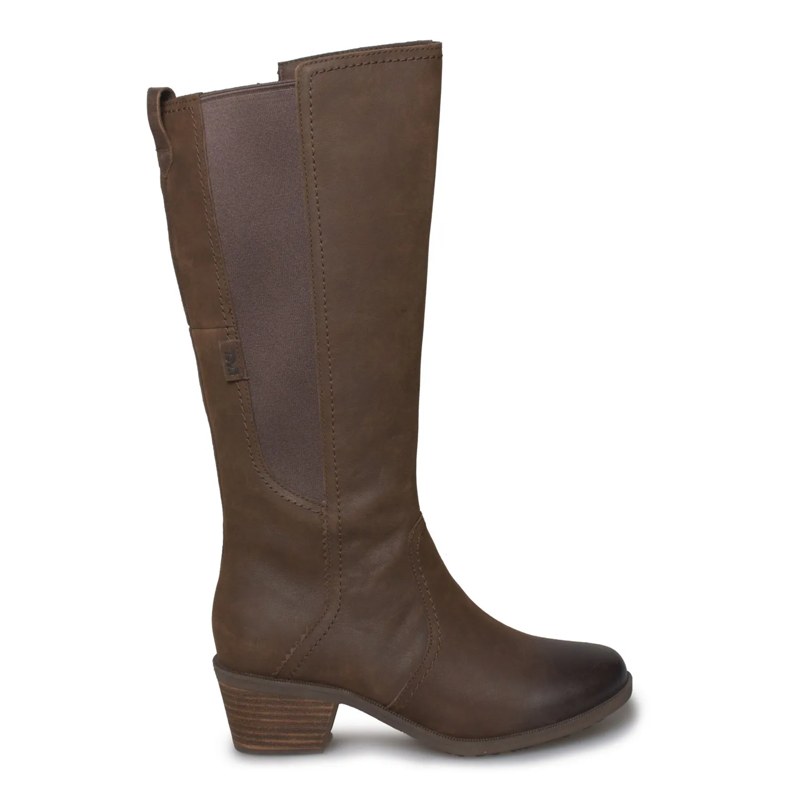 Teva Anaya WP Tall Chocolate Brown Boots - Women's