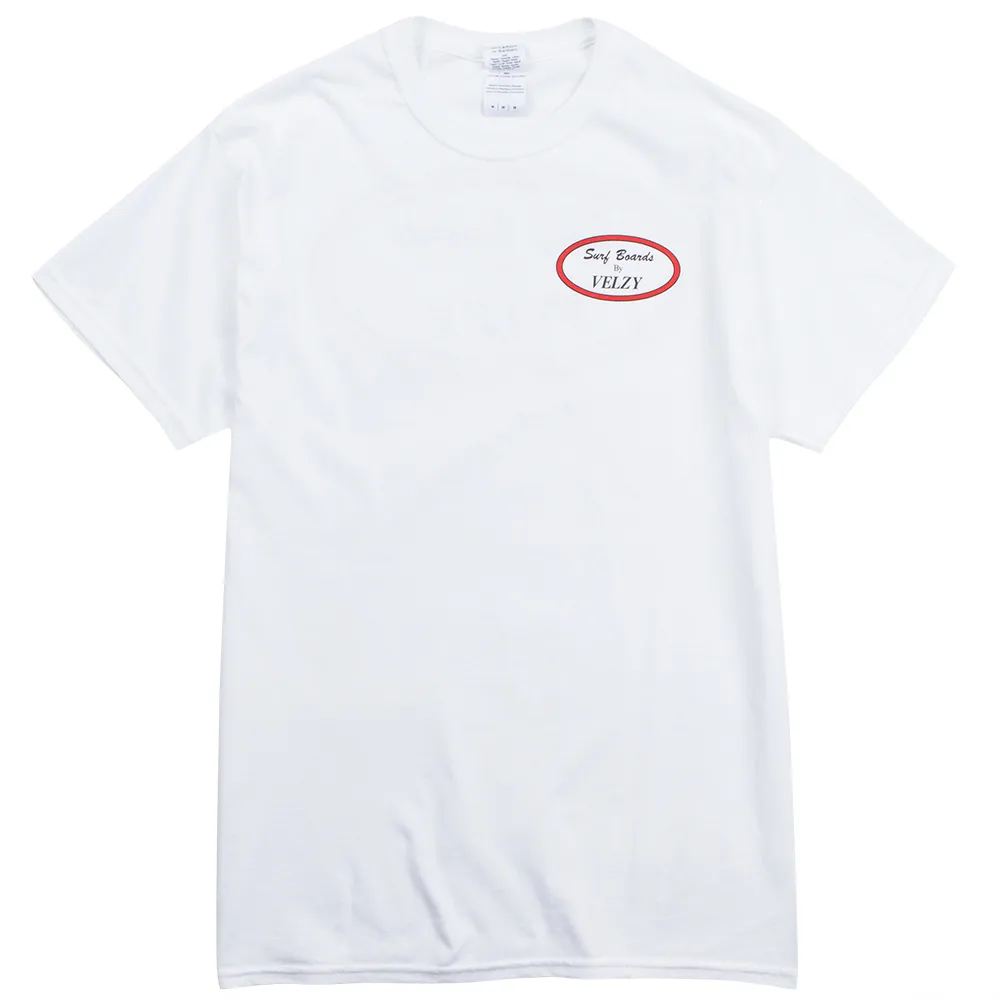 Velzy Surfboard Oval Mens Classic Tee