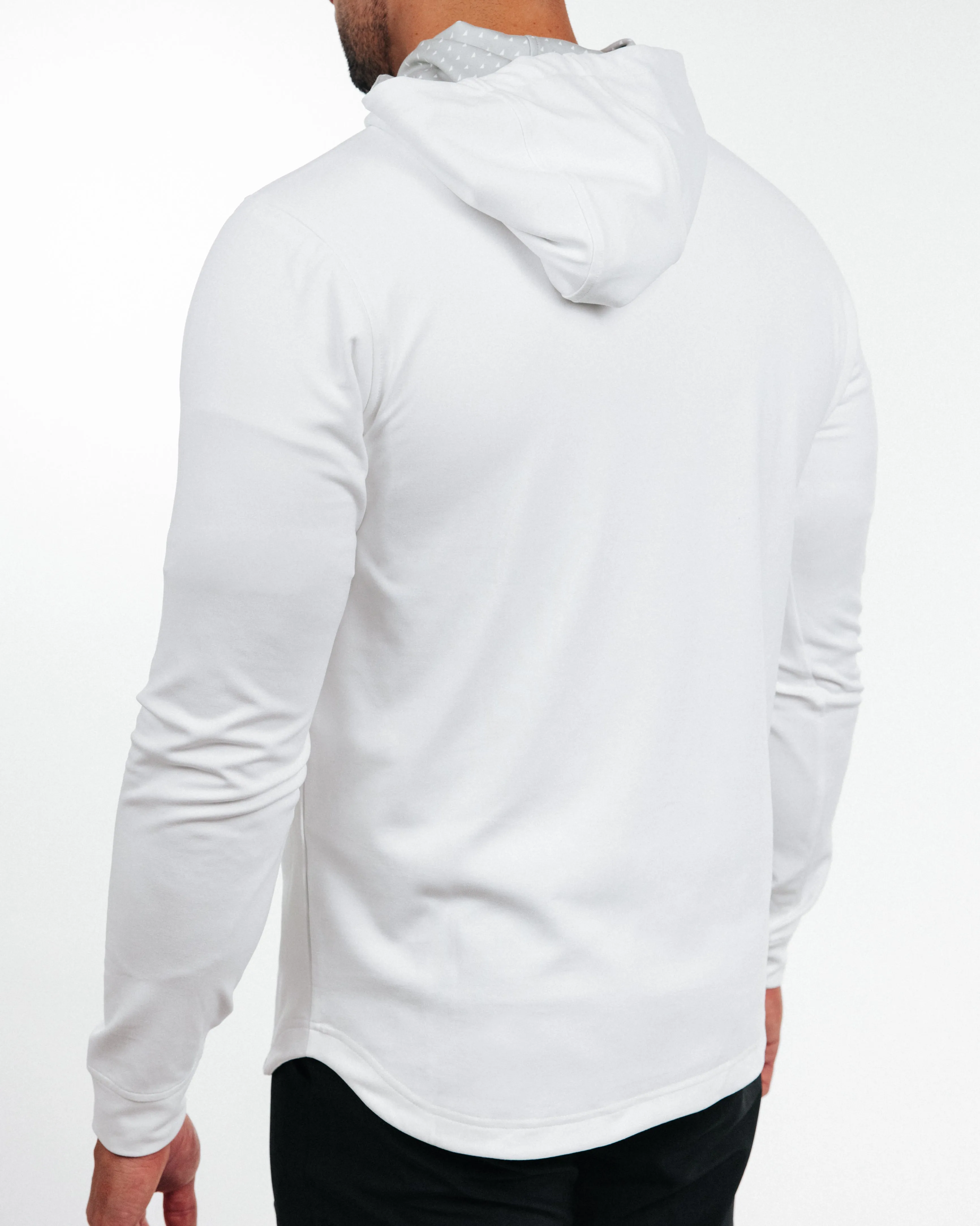 White Golf Hoodie