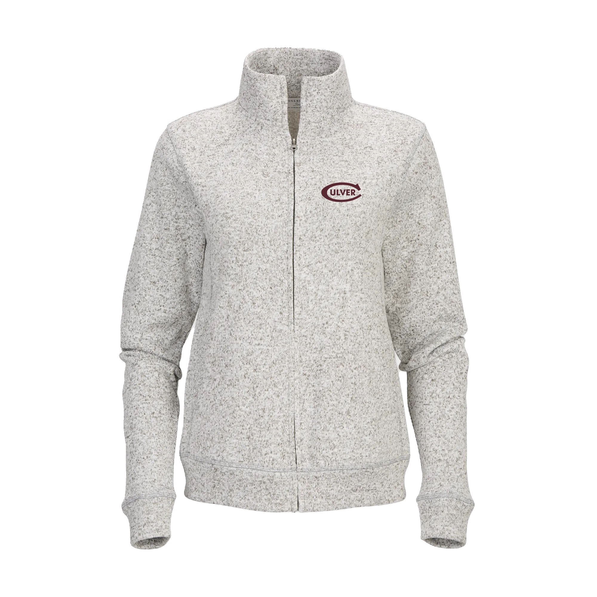 Women's Alpine Fleece Full Zip - Oxford Heather Grey