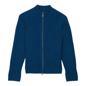 W's Washed Wool Cardigan