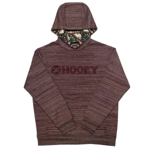 Youth "Lock-Up" Burgundy Hoody